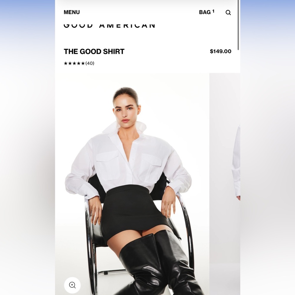 GOOD AMERICAN THE GOOD SHIRT